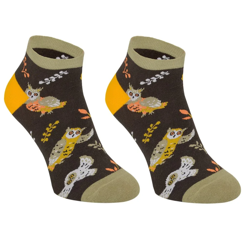 Κάλτσα Κοντή Κουκουβάγιες - Kylie Crazy