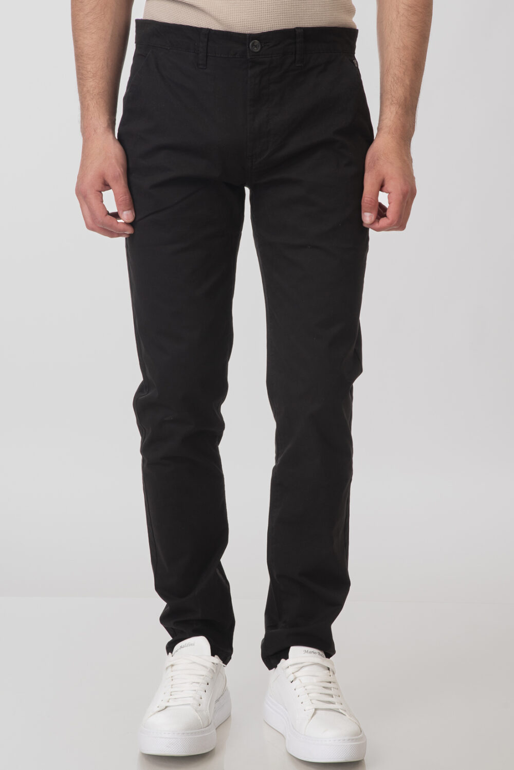 Chinos Pants - Black - Rebase