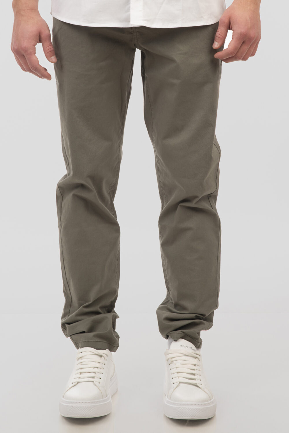 Chinos Pants - Lt Olive- Rebase