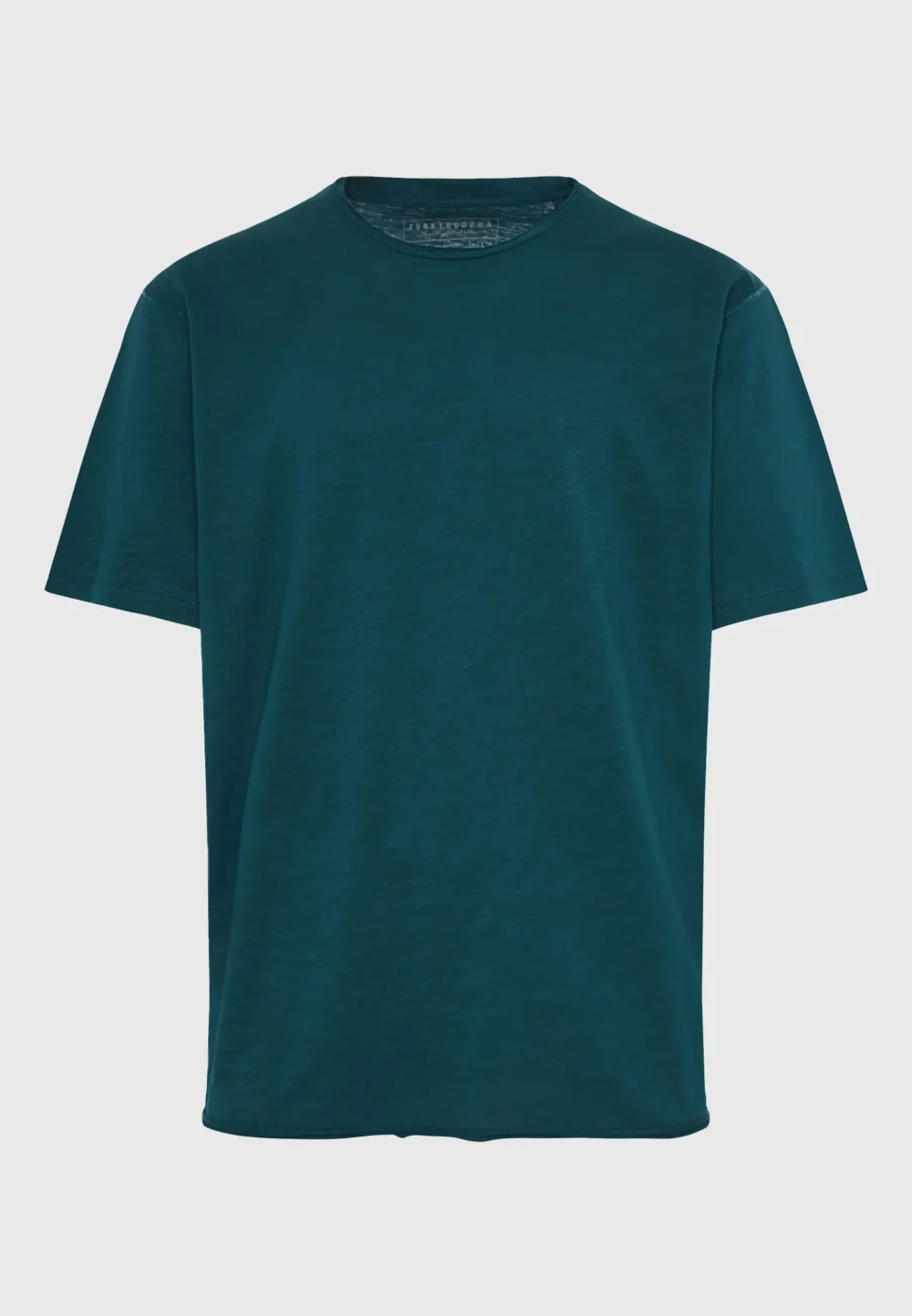 Relaxed fit t-shirt με raw edges - Dark Sea- Funky Buddha