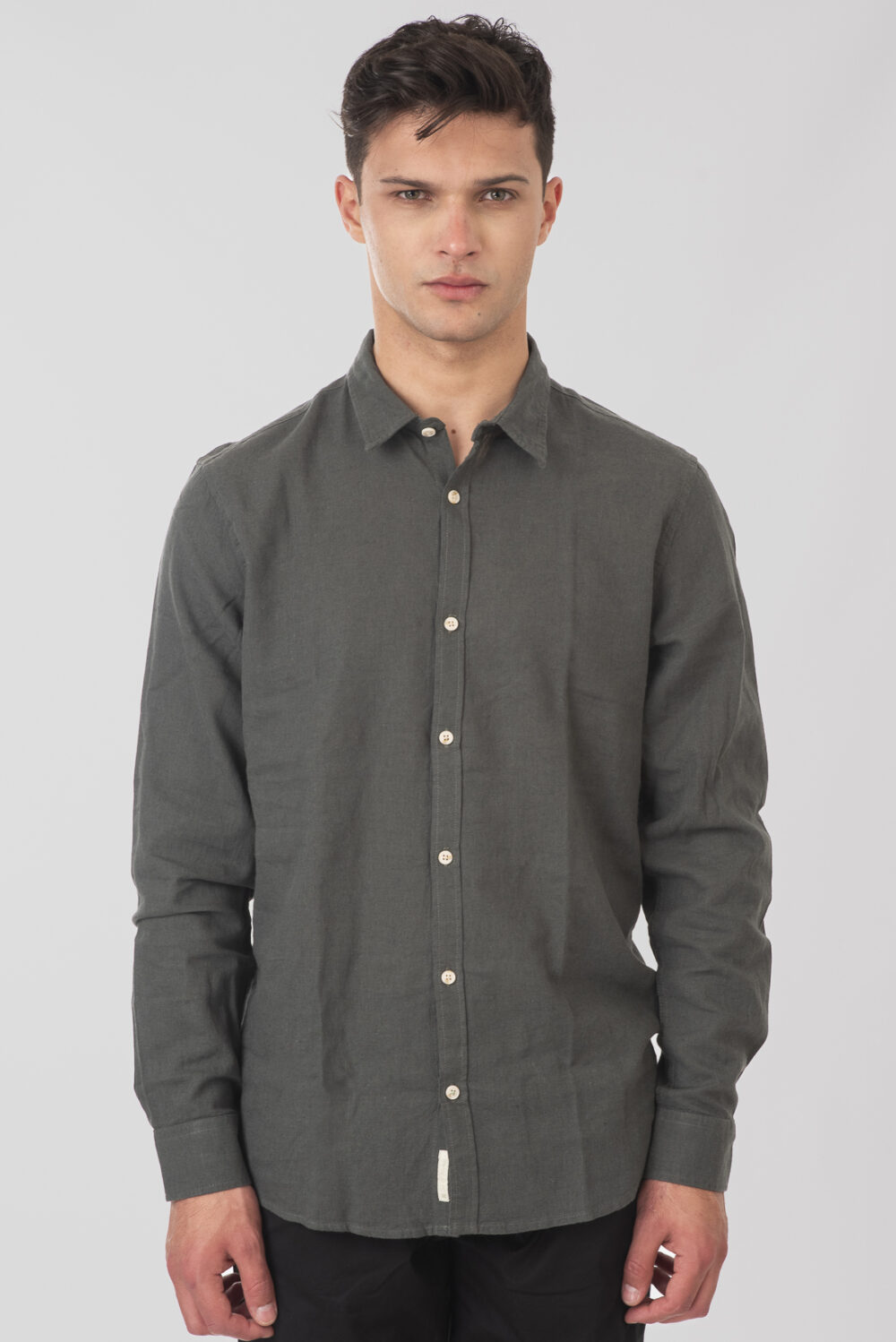 Λινο ανδρικο πουκαμισο rebase