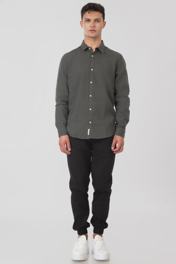 Λινο ανδρικο πουκαμισο rebase