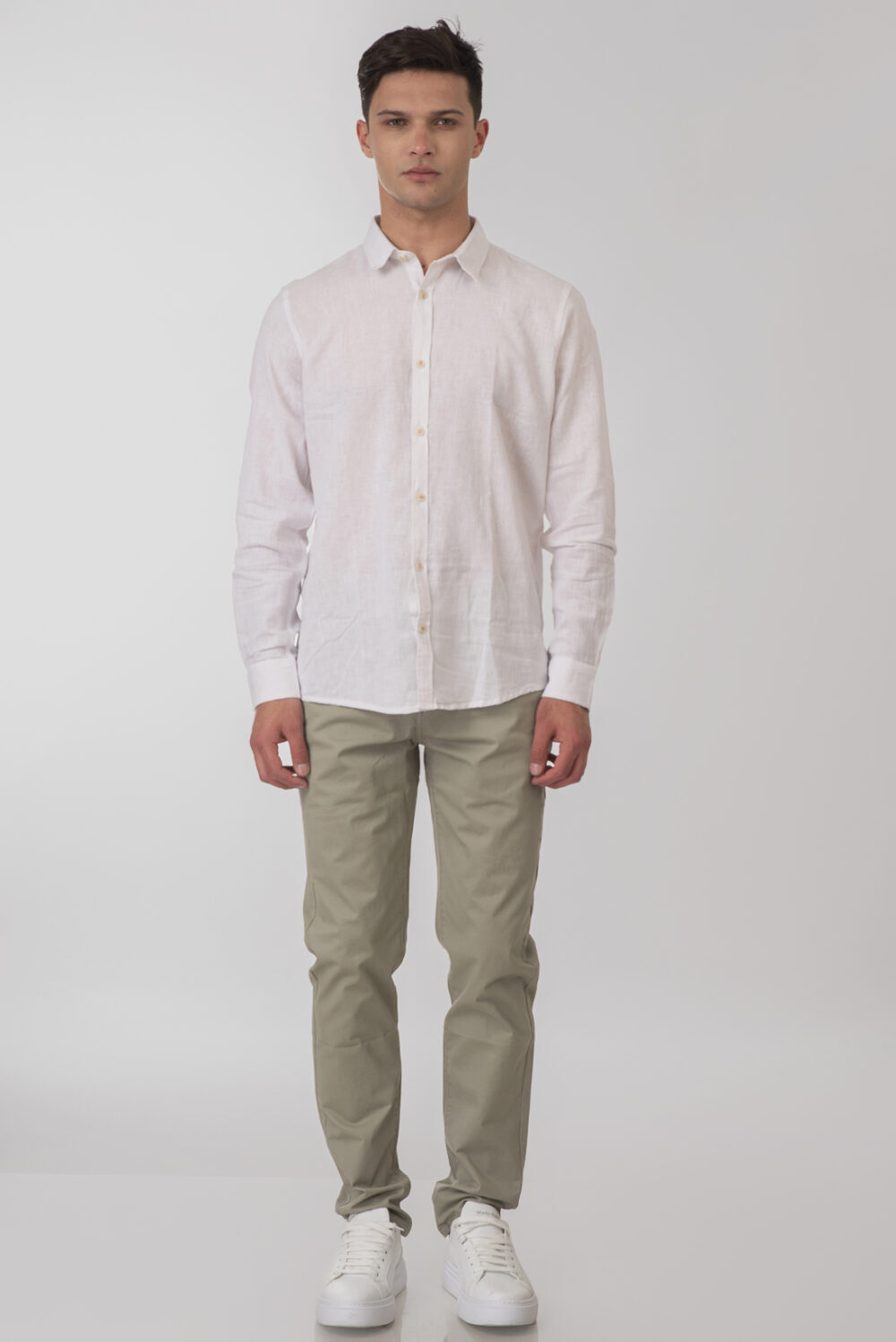 Λινο ανδρικο πουκαμισο rebase