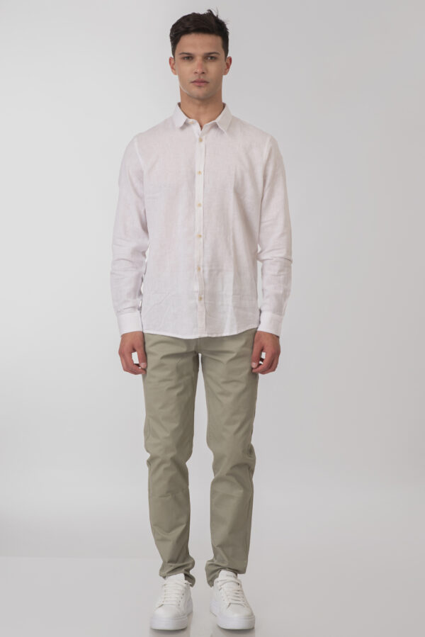 Λινο ανδρικο πουκαμισο rebase