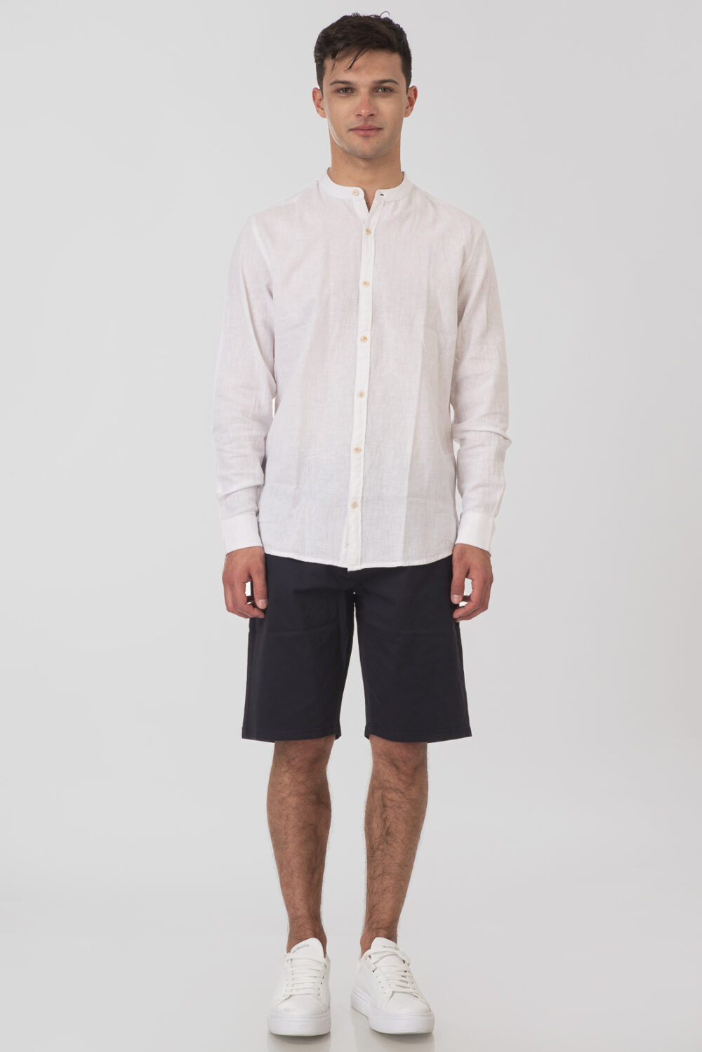 Ανδρικο πουκαμισο λινο rebase