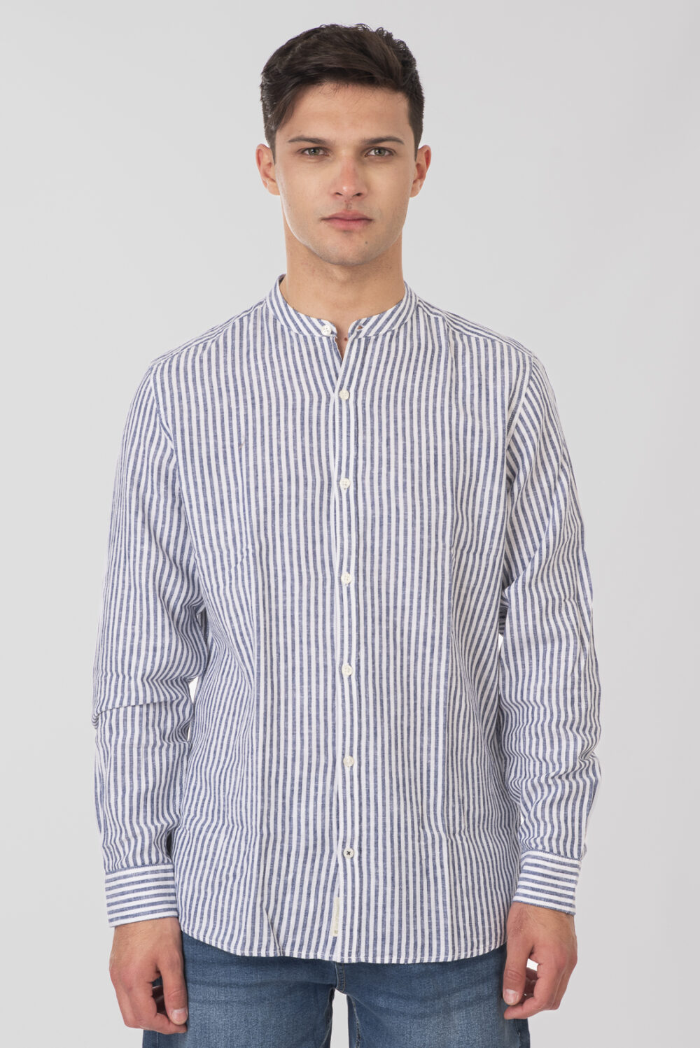 Ανδρικο λινο πουκαμισο rebase