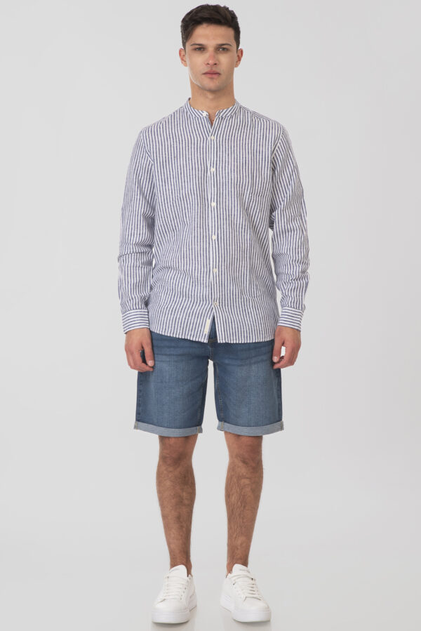 Ανδρικο λινο πουκαμισο rebase