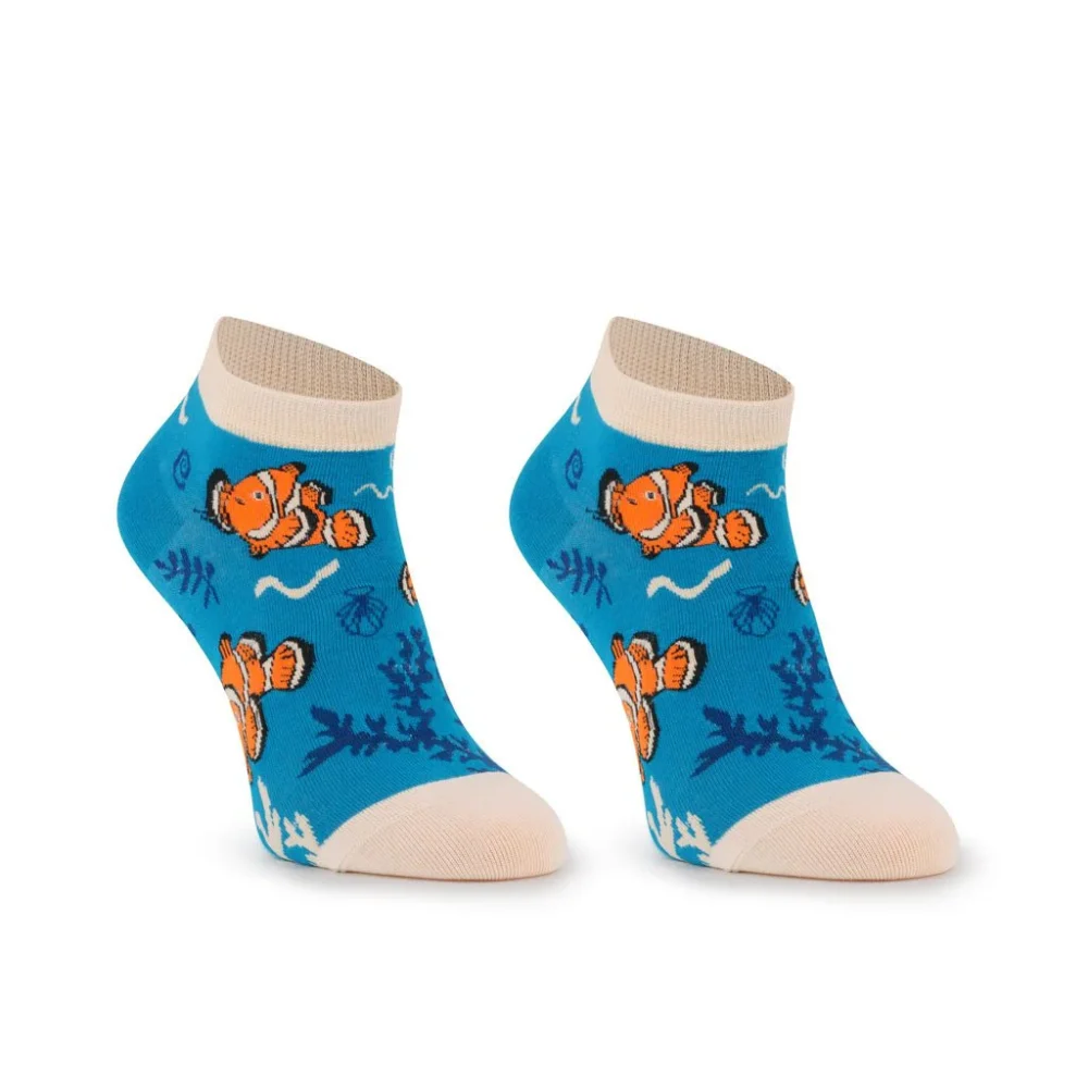 Κάλτσα Κοντή με Χρυσόψαρα - Kylie Crazy