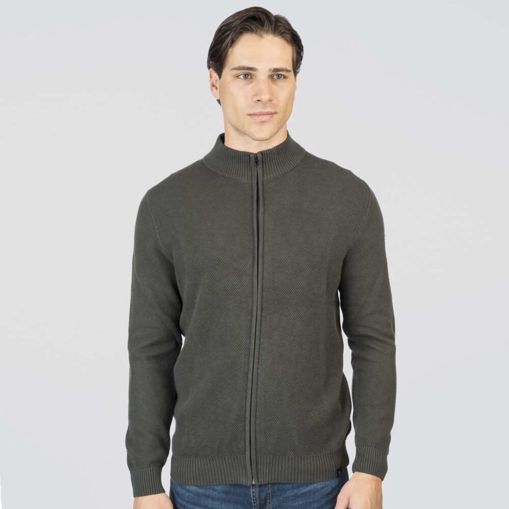 ΠΛΕΚΤH ZAKETA- DARK GREEN