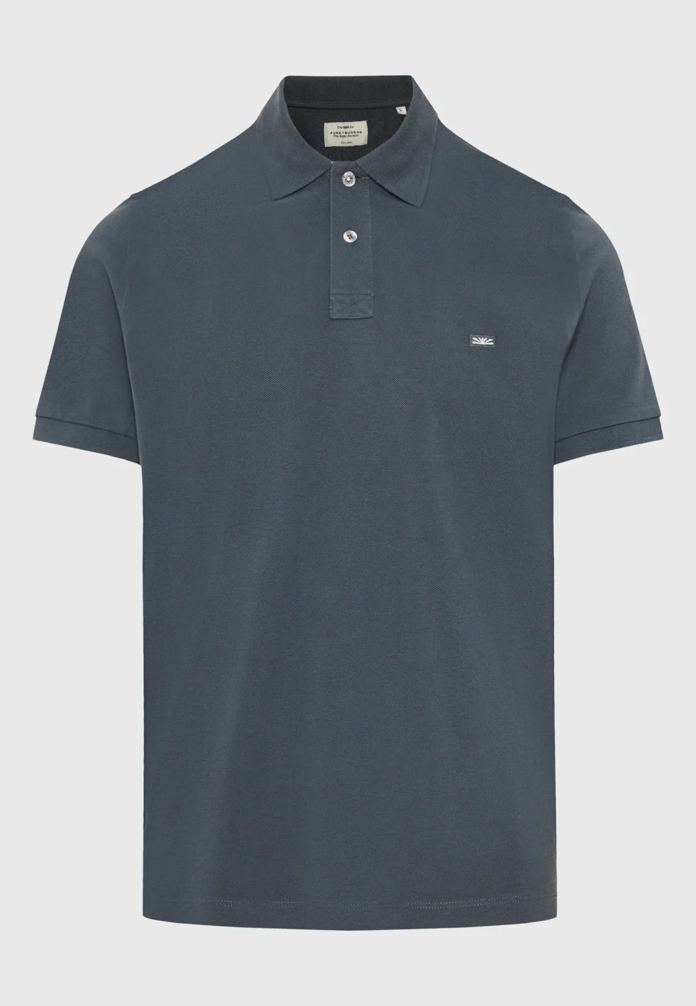 Ανδρική μπλούζα με γιακά πόλο- DK GREY