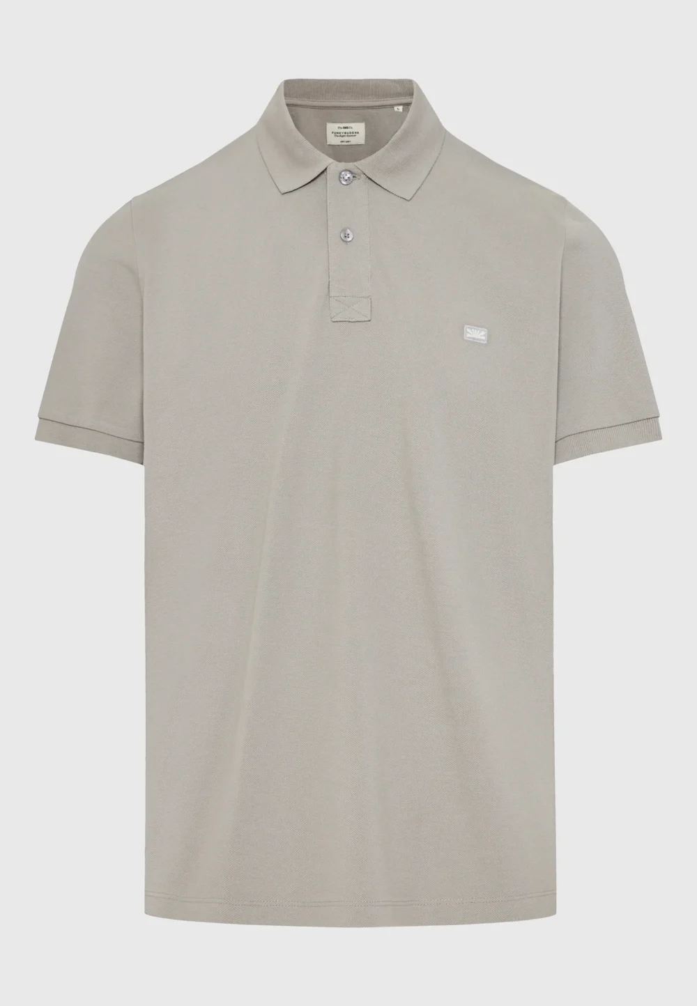 Ανδρική μπλούζα με γιακά πόλο- GREY